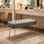 Velvet Upholstered Bench