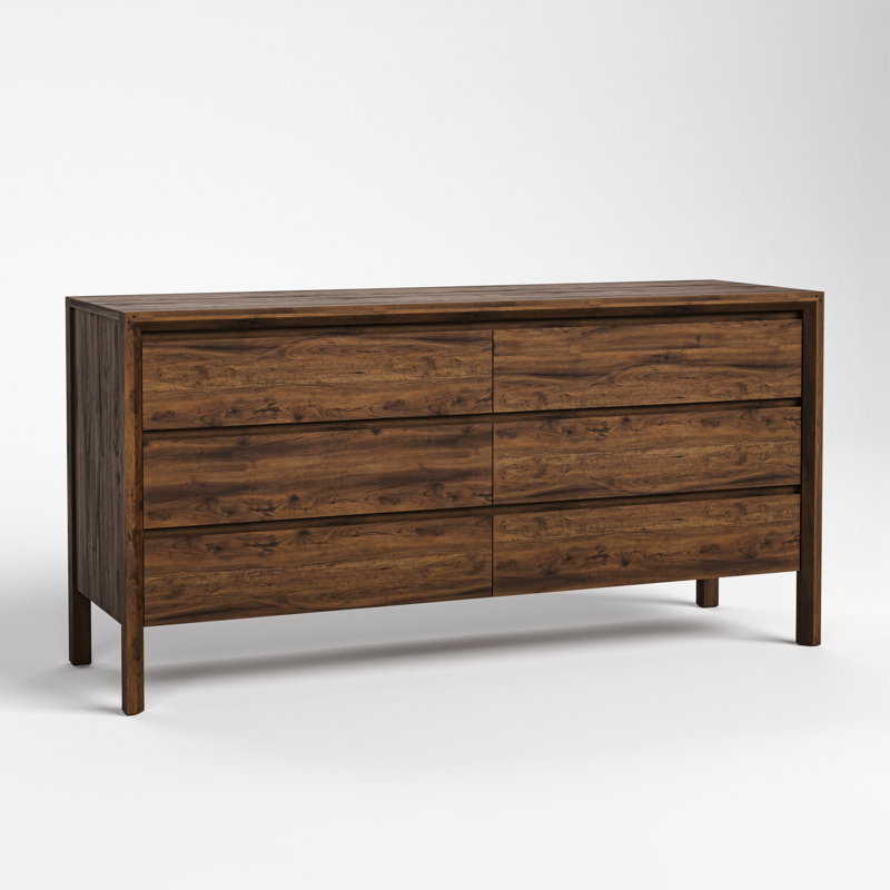 Saranac 6 - Drawer Solid Wood Dresser