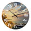 Lever de soleil romantique au bord de la mer - horloge murale nautique et côtière-60282313