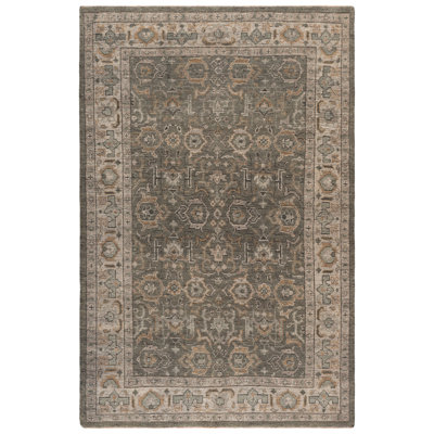 Izmir Hand-Knotted Wool Linen Area Rug