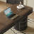 Black Rectangular Solid Wood with 5 drawers desk-577336831-577336825
