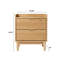 Table de chevet 2 tiroirs Hanhalyn-2137127628