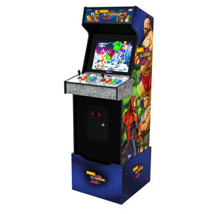 Arcade1UpBandai Namco Entertainment Legacy Edition Arcade Machine, 4-Foot  —12-in-1 Pac-Man Arcade Game Machine for Home, 17” Color LCD Screen
