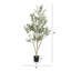 Arbre d'olivier artificiel 5 'dans un pot en plastique noir, 1pc / ensemble-1549270223