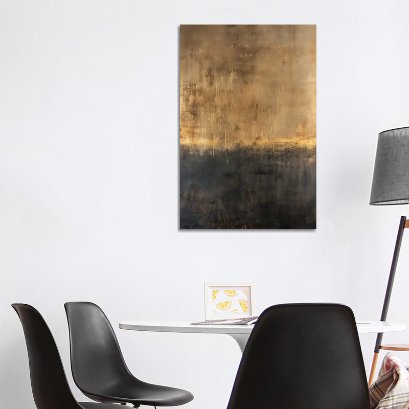 La lumière commence, H 40 po x l 26 po x P 1,5 po, Pas de tapis, Toile tendue