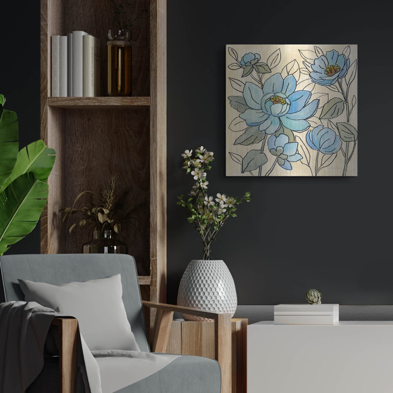 «Spring Lace Floral IV» par Silvia Vassileva, H 24 po x l 24 po