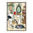 Toile avec cadre en bois classique