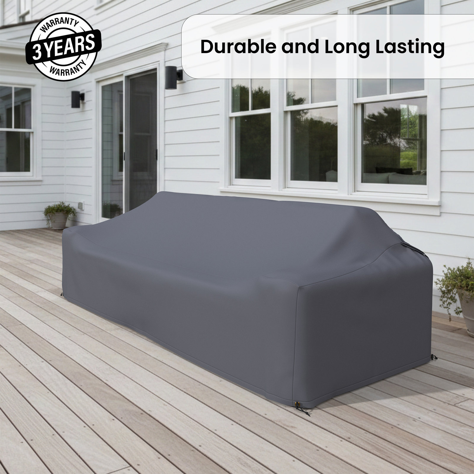 Admiral 3-Seater Patio Sofa Cover
