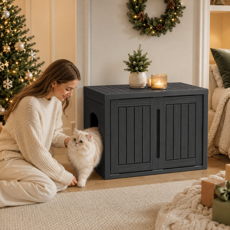 Maison d'extérieur pour chat