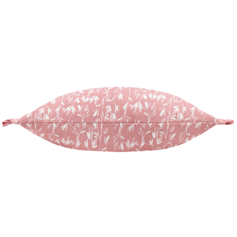 Chabot Floral Rectangular Throw Pillow Cover, Pink