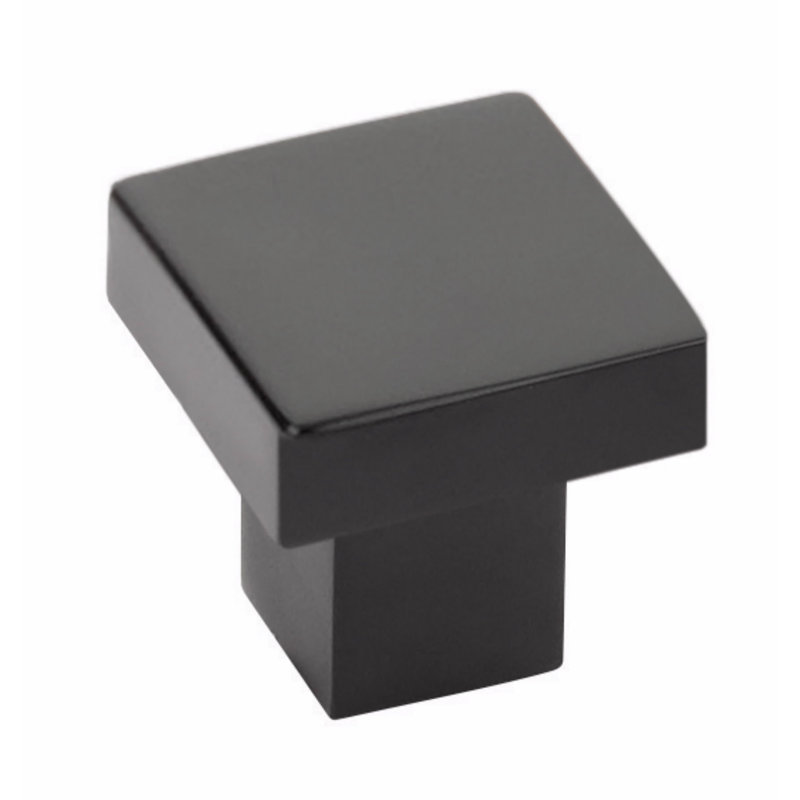 Emtek Hunter Cabinet Knob 1-1/4", Flat Black