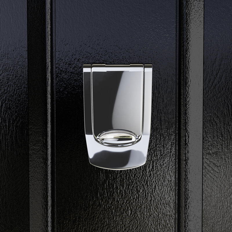 Door Knocker, Polished Chrome
