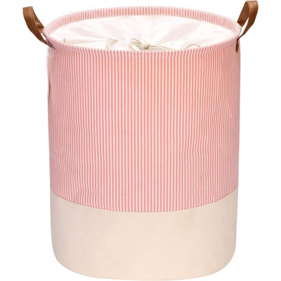Canvas Fire Resistant Laundry Room Organiser with Wheels
