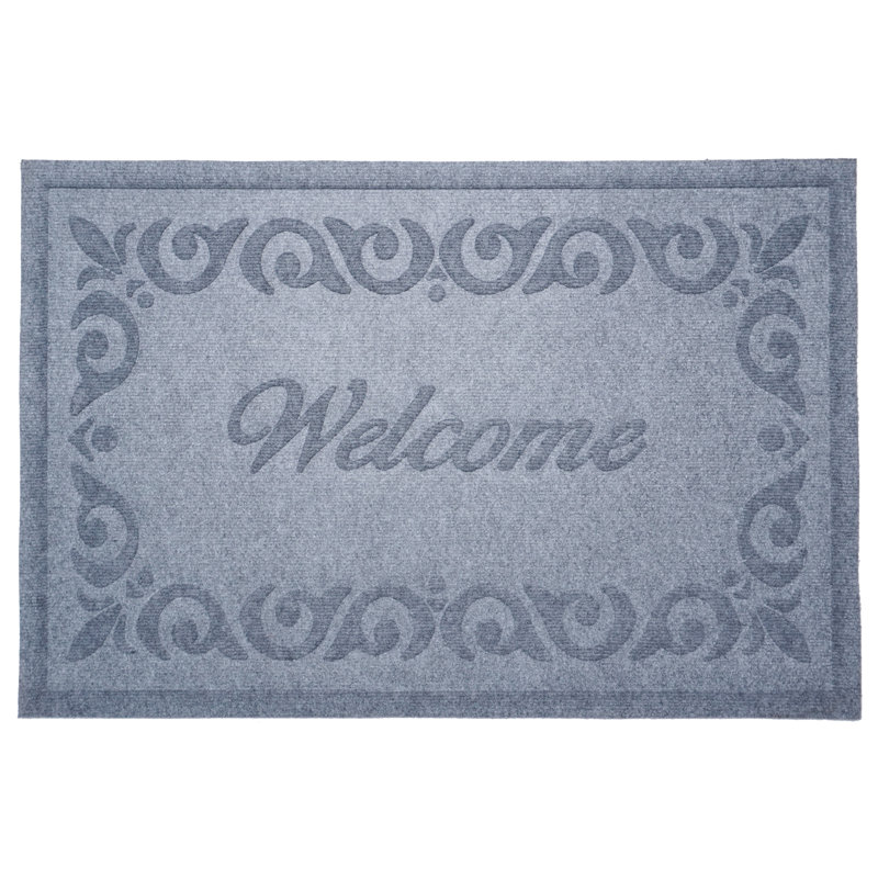 Tapis de porte antidérapant, Rectangle 18 po x 30 po