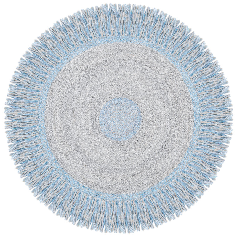 Haakenson Hand Woven Performance Rug, Round 7'