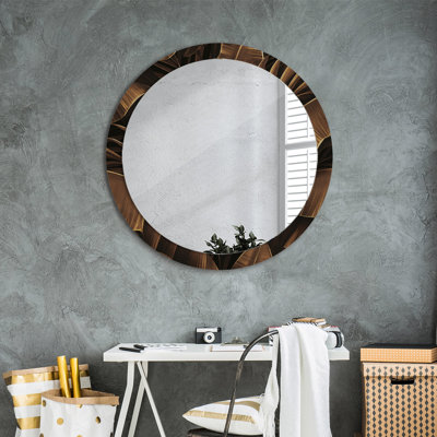 Huldar Glass Flat Wall Mirror