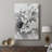 Marbling VII -Custom Wrapped Gallery Cavas