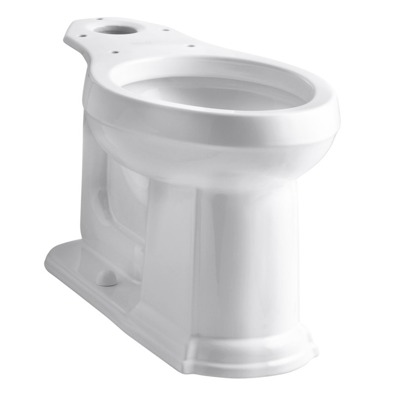 Devonshire Comfort Height Elongated Bowl, White