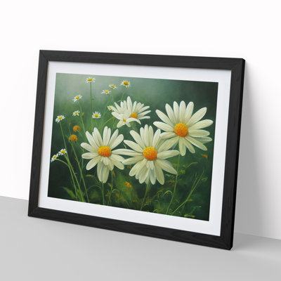 Daisy Flower - Single Picture Frame Print
