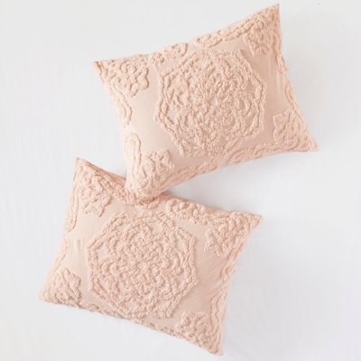 Couvre-lit Blush - Literie élégante et confortable en chenille de coton