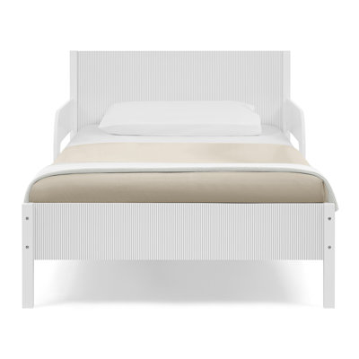 Cora Wood Twin Bed with Removable Guardrails