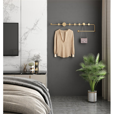 Modern Minimalist Wall-Mounted Coat Rack