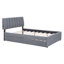 Lit plateforme tapissier avec lit gigogne Teddy-1544264701-1544264700
