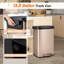 Step On Kitchen Trash Can - 13.2 Gallons-93220596