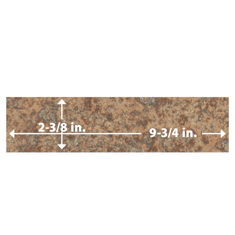 Maheno Brick 2-3/8 In. X 9-3/4 In. Porcelain Floor And Wall Tile