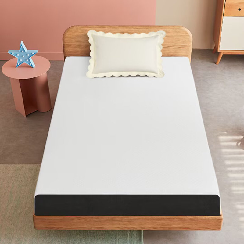 Matelas en mousse viscoélastique gélifiée mi-ferme, 6", Simple extra long
