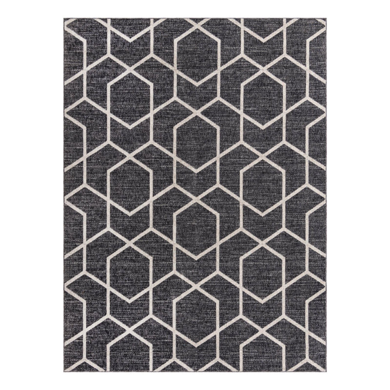 Breze Geometric Indoor Rug, Rectangle 7'10" x 10'