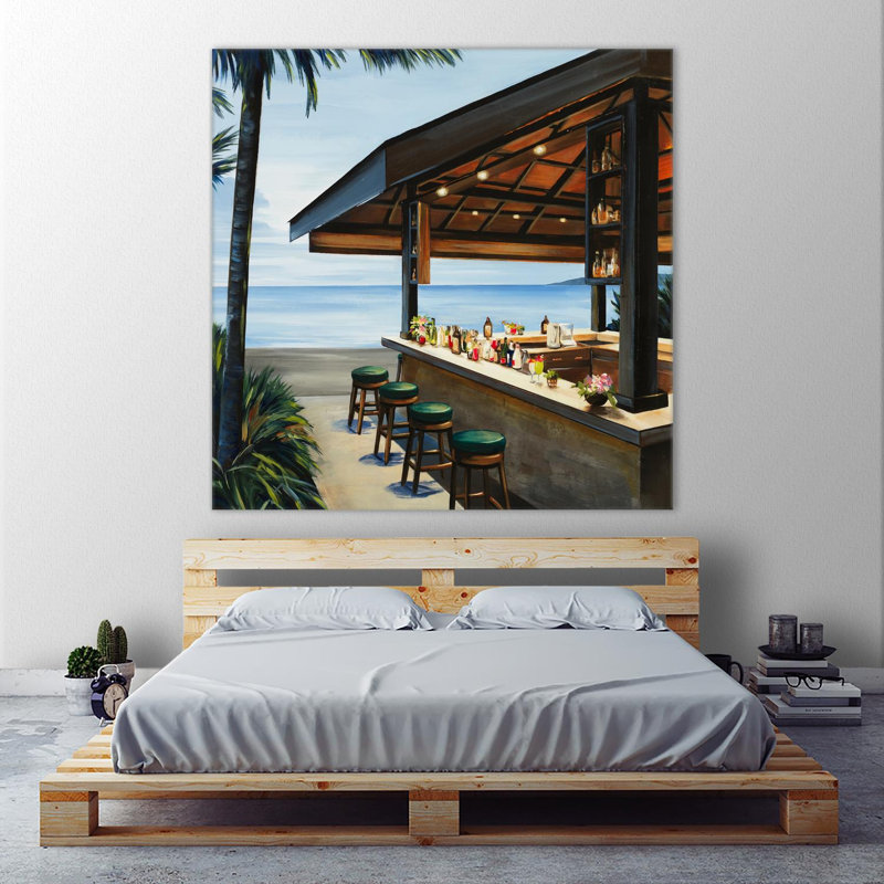 Reproduction d'art «Luxurious Rum Retreat I on Canvas» par Daleno, H 54 po x l 54 po x P 1,5 po
