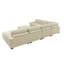 Canapé modulaire rembourré 7 pièces Azuri-350531209