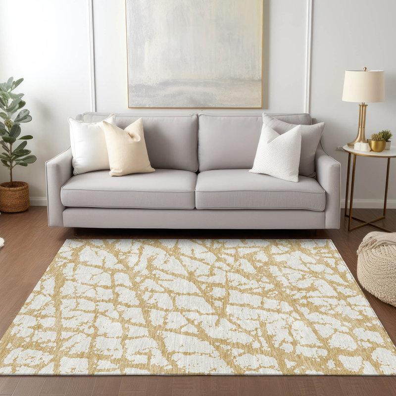  Chayden Area Rug with Non-Slip Backing, Rectangle 8' x 10'