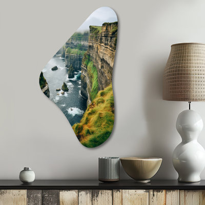 Mancini - Ireland Boomerang Shape Asymmetric Metal Wall Art