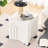 Versatile Small Square Side Table, Ideal as Coffee Table, Accent Table or Bedside Table for Living Room and Bedroom Decor.