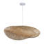 Lustre en bambou tissé à la main à 1 lumière 32 pouces Ariadnee