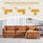 Modern Storage Sectional Couch