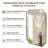 Rectangular Bathroom Vanity Mirror with Scalloped Corners – Stainless Steel Frame-1408244798-1392724902