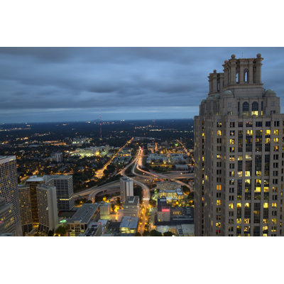 Atlanta, Géorgie - photographie sur toile tendue