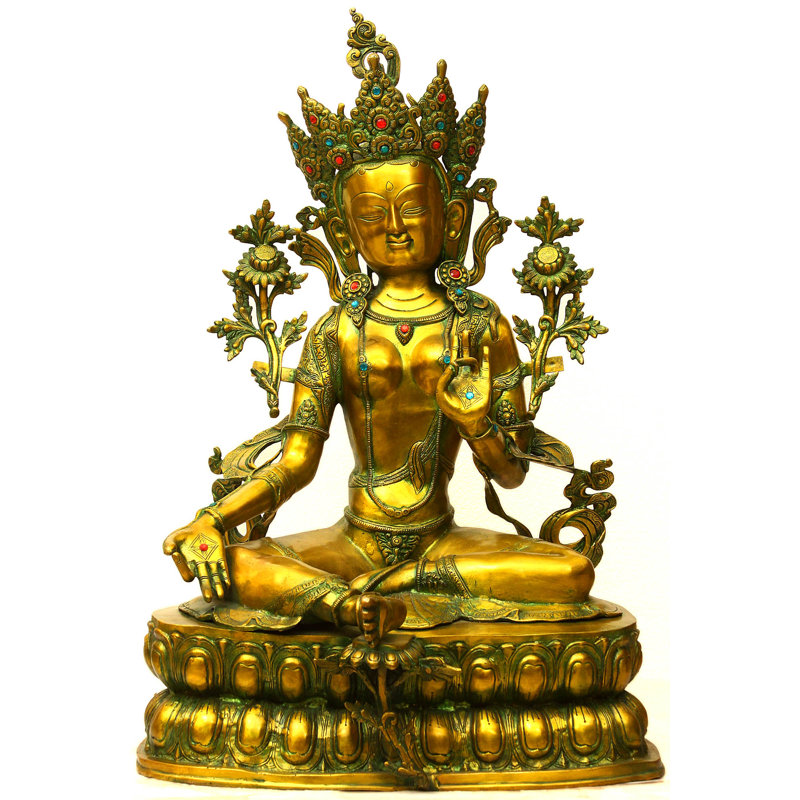 Grande déesse verte Tara (divinité bouddhiste tibétaine)
