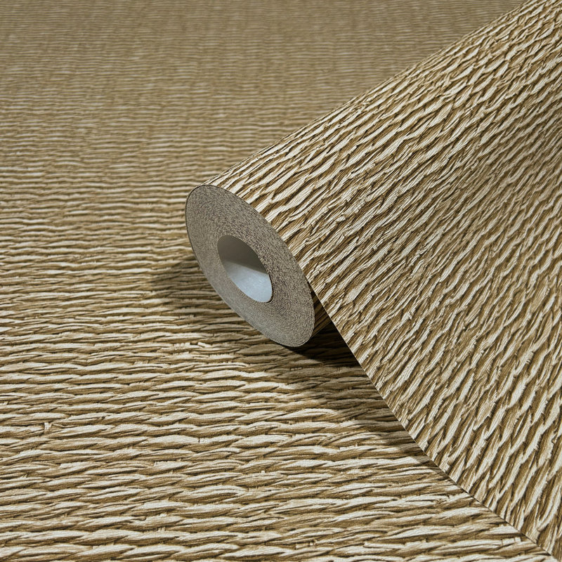 33cmm x 33cm Matte Wallpaper Roll, Brown