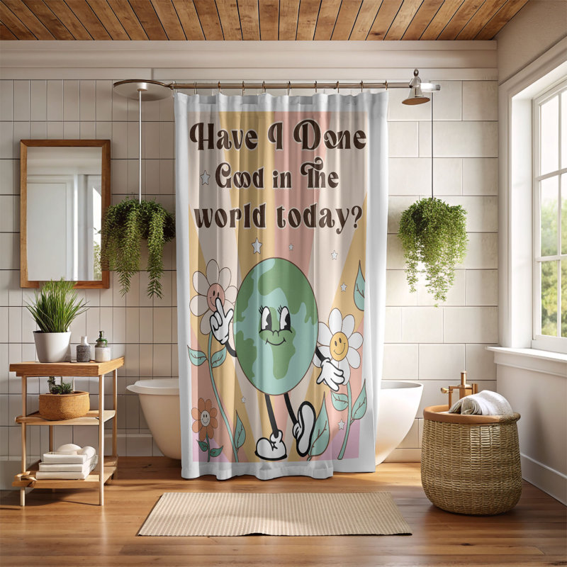 Treanna Shower Curtain, H 74 po x l 71 po