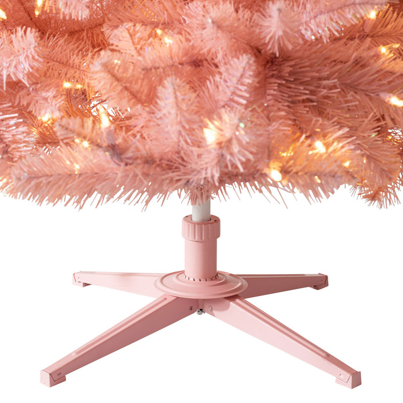 Arbre de Noël artificiel éclairé 8 pi