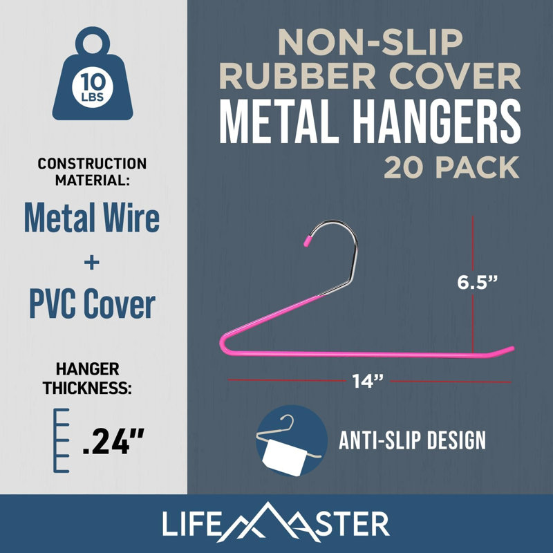 Ensemble de cintre Lifemaster, 20, Rose