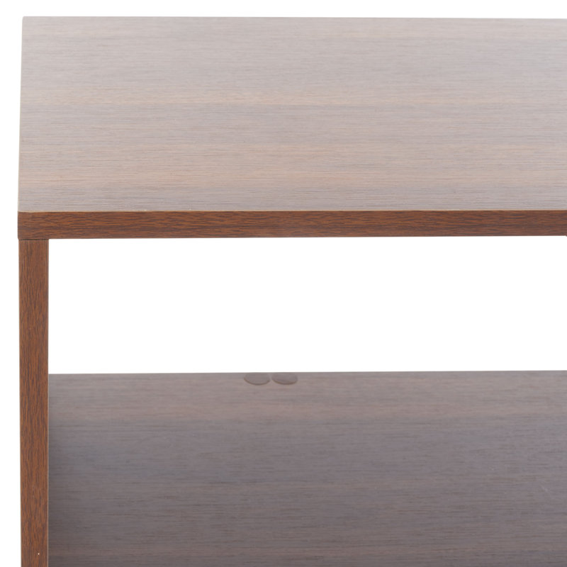 Mab TV Stand, Walnut/White