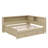 Full-Size Wooden Daybed With Convenient Storage Shelves And A Pull-Out Trundle