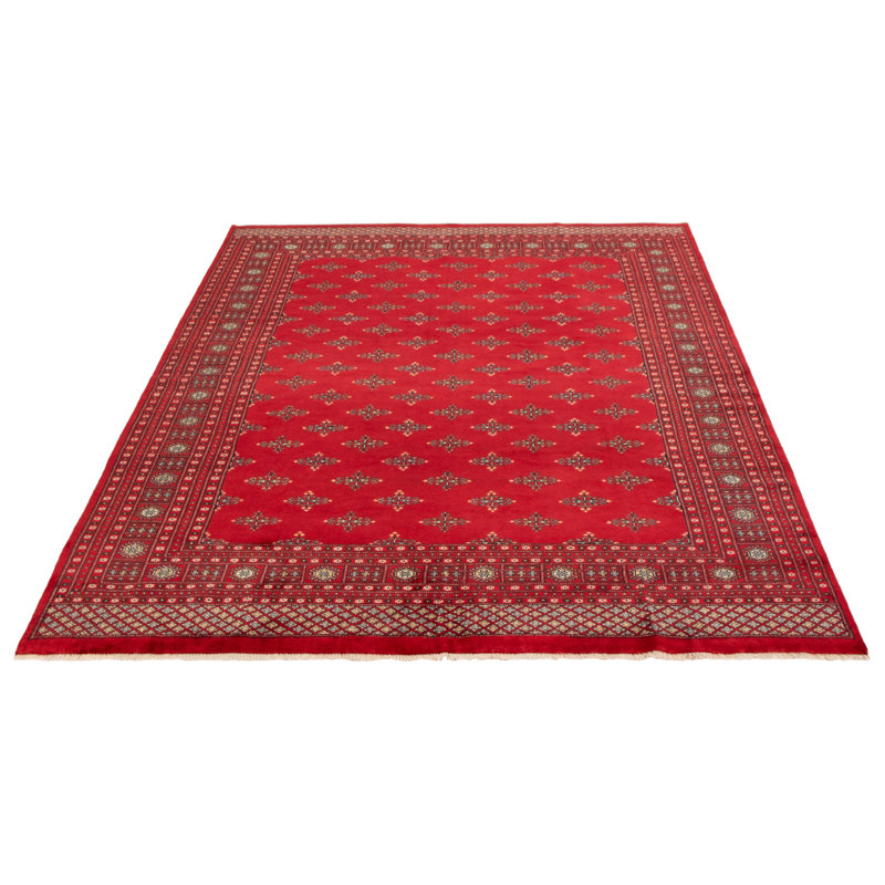 Tapis rouge 8 pi 0 po x 9 pi 7 po Finha Peshawar Bokhara