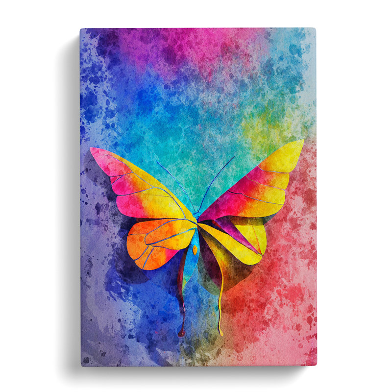 Special Butterfly - Wrapped Canvas Print, 50cm H x 35cm W x 3cm D