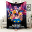 Couverture Kpop Demon Hunters - Idéale pour la literie des enfants (filles/garçons), 150 x 130 cm. Décoration pour chambre d'enfant.
